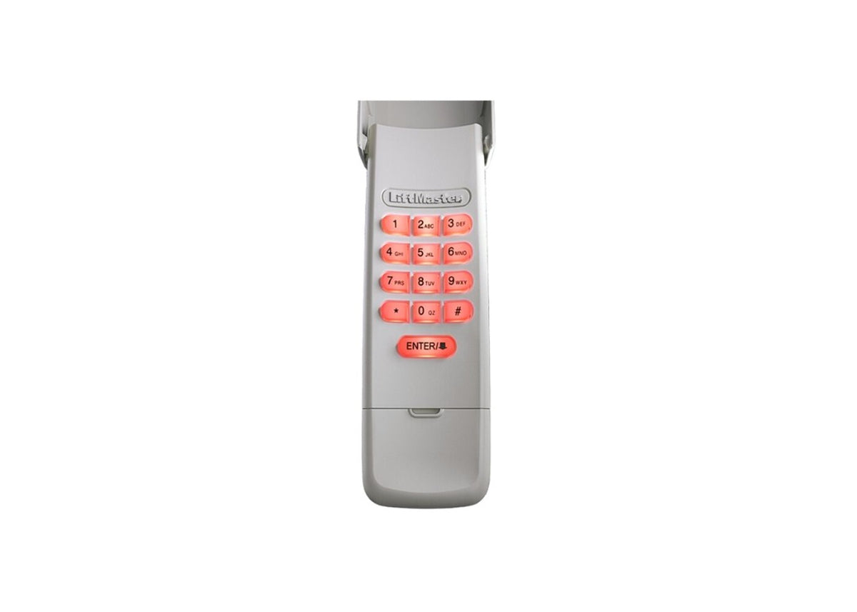 Wireless garage door keypad real product photo